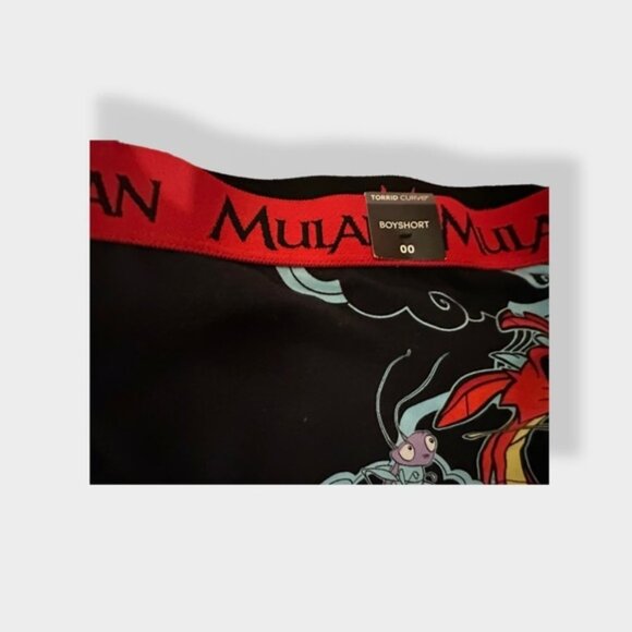 NWT Disney Mulan Boyshort torrid 00 M/L - Picture 3 of 7